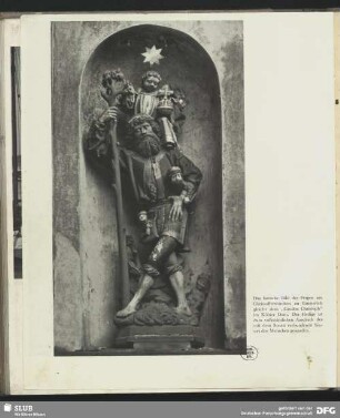 Figur des Fergen am Christofferstörchen zu Emmerich