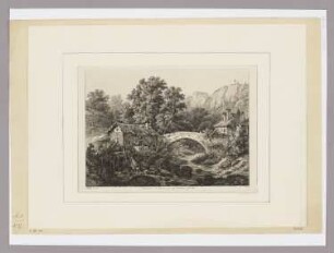 (Dauphiné) A Fourvoirie près la grande Chartreuse de Grenoble, aus: "Malerische Stätten"