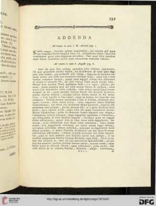Addenda