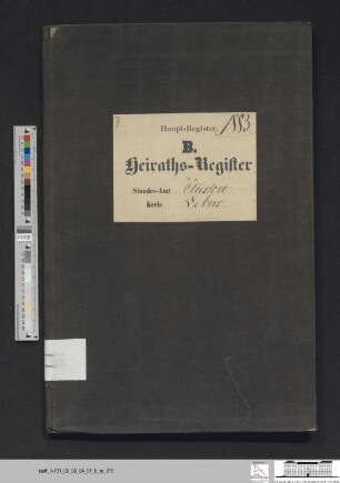 Heiratsregister Kliestow 1883