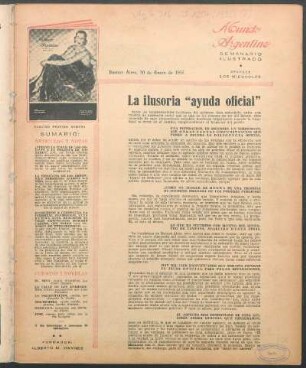 La ilusoria "ayuda oficial"