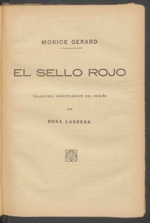 El sello rojo