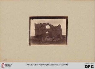 Praetorium, fortifications côté est