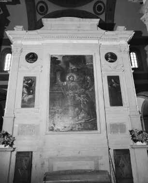 Hochaltar (Madonna delle Lacrime) — Rückseite