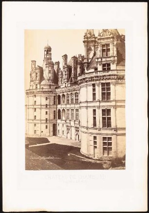 Chateau de Chambord: Ansicht Mittelfassade