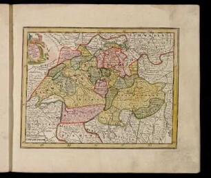 Novissima Foederatorum Helvetiorum Tabula.