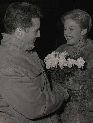 Heidi Brühl und Freddy Quinn