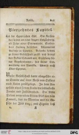 Vierzehntes Kapitel