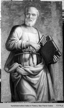 Orgelflügel mit den Heiligen Petrus und Paulus : Heiliger Petrus