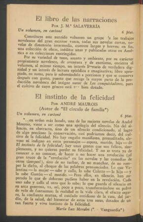 [Noticias sobre publicaciones]