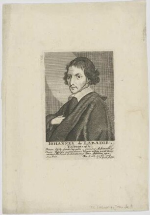 Bildnis des Iohannes de Labadie