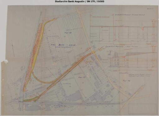 Neubaustrecke Pützchen - Staatsbahnhof Beuel, Abschnitt Vilich-Rheindorf - neuer Bahnhof Beuel