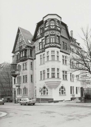 Wohnhäuser : Plauen-Dobenau, Weststraße 53/55. Wohnhäuser. Straßenansicht