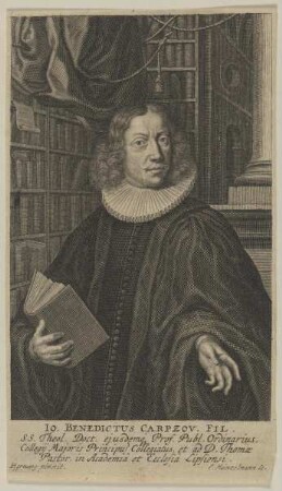 Bildnis des Io. Benedictus Carpzov
