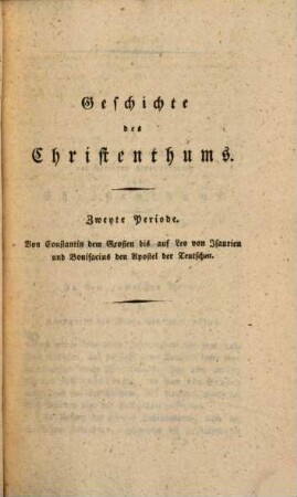 Handbuch der christlichen Kirchengeschichte. 2