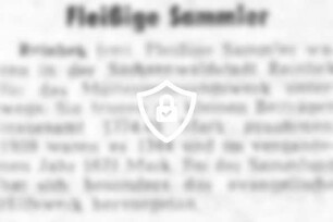 Fleißige Sammler