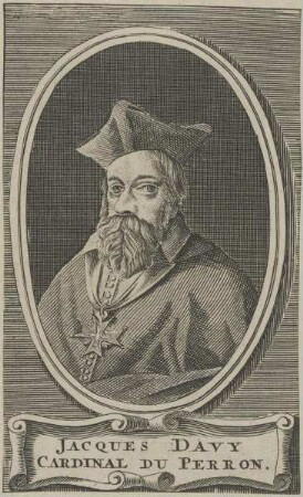 Bildnis des Jacques Davy du Perron