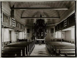 Moorfleet Kirche, Blick zum Altar