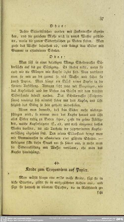49. Kreide zum Cranonniren auf Papier