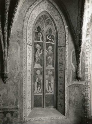 Wandbild : Wandbild. Wandmalerei. Kamenz, Justuskirche, chor