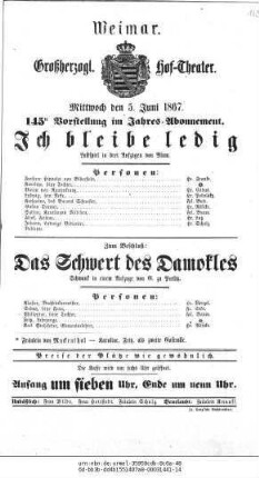 Das Schwert des Damokles