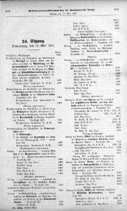 Sitzung 24, 12. Mai 1921