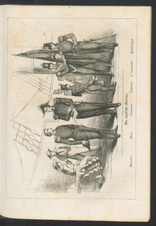 Tafel: Die englische Marine.
