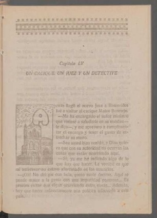 Capítulo LV - Un cacique, un juez y un detective