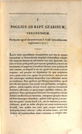 Marcus Fabius Quintilianus De Institutione oratoria. 7, De quorum operibus Judicia testimoniaque omnia, item annales Quintilianeos