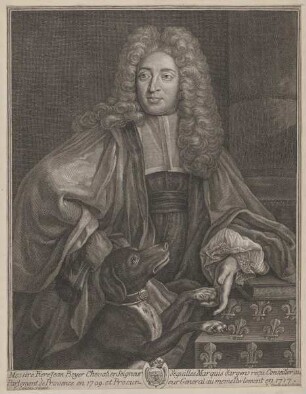 Bildnis des Pierre Jean Boyer d' Argens