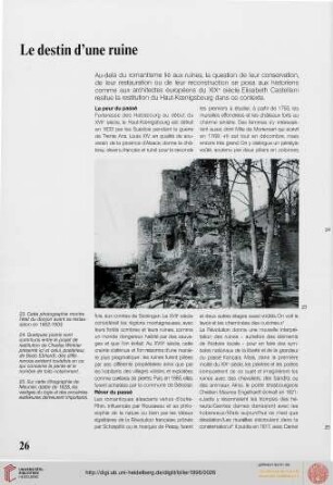 Le destin d'une ruine