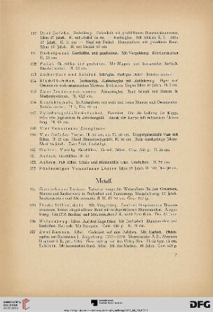 Metall (Nr. 124-193)