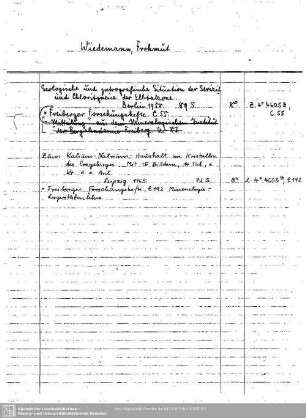 Wiedemann, Frohmut: Wiedemann, Frohmut