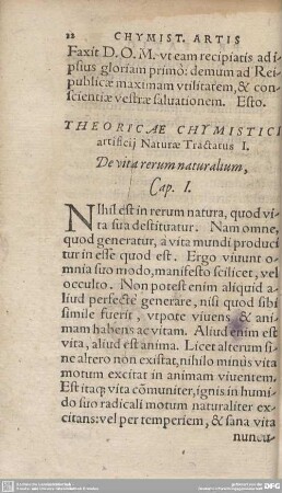 Theoricae Chymistici.