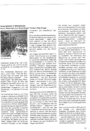 Unternehmer in Winterhude