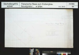 Grubenfeld von Unverhofft Glück Fundgrube an der Achte bei Bermsgrün