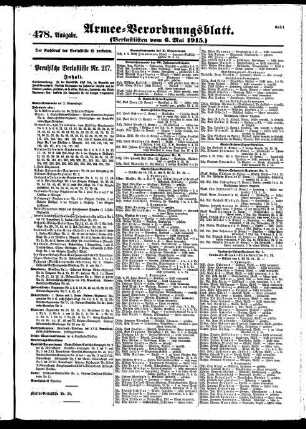 478.Ausgabe. Donnerstag, 6. Mai 1915