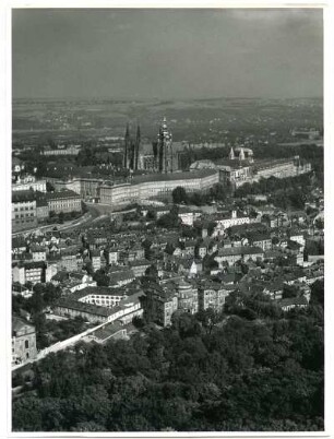 Blick auf die Kleinseite, Prag, Böhmen und Mähren