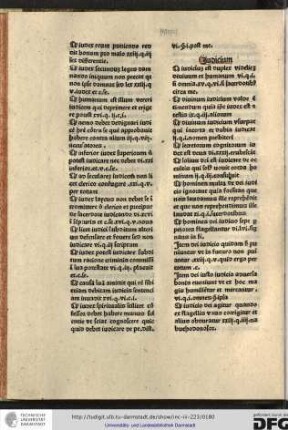 Quod iudicium est duplex videlicet divinum et humanum...