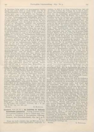 241-242 [Rezension] Schubert, Hans v., Die Enstehung der Schleswig-Holsteinischen Landeskirche