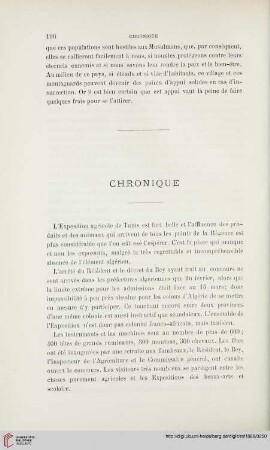 Chronique