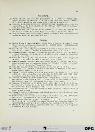 Hessen (Nr. 443-465)