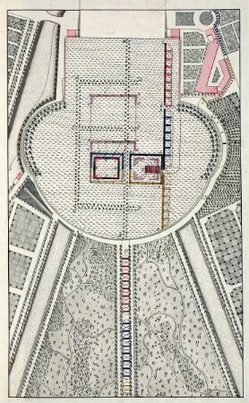 WHK 40 Hessische Revüen und Manöver: Dispositon und Plan eines Manövers bei Kassel, 1798