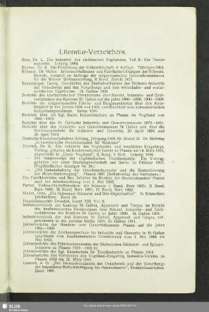 Literatur-Verzeichnis