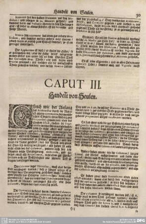 CAPUT III. Handelt von Seulen.