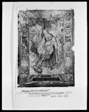 Bildteppich mit Auffindung des Moses