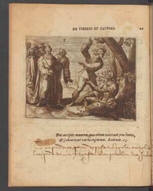 24. De Tiberio et paupere.