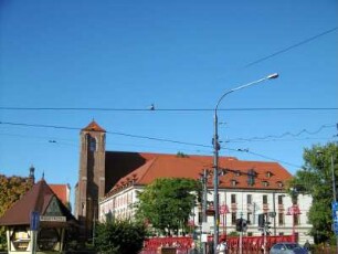 Breslau: St. Maria auf dem Sande Augustiner-Chorherrenstift (heute Universitätsbibliothek)