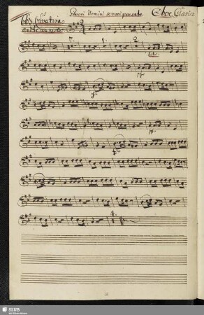 663. Cavatina: Poveri Uomini se vuoi pensate / Anfossi, P.