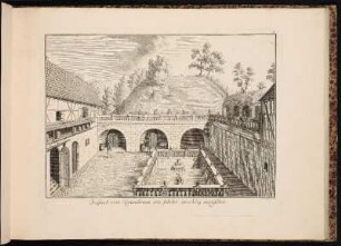 5 Prospect von Rockenbrunn wie solcher inwendig anzusehen. - Herrensitz Brunnenhof, Röthenbach-Rockenbrunn